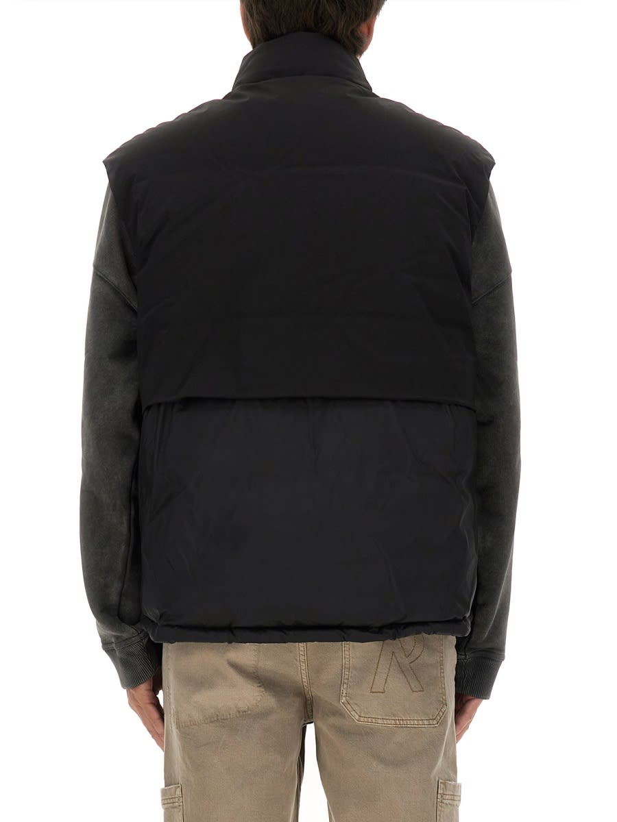 Shop Represent Padded Vest In Black