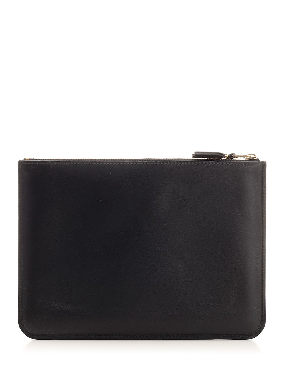 COMME DES GARÇONS BLACK LEATHER POUCH 