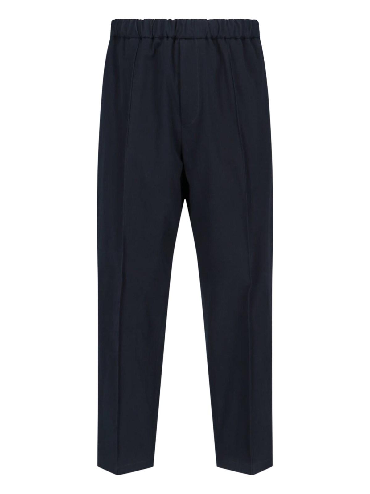 Jil Sander Tapered Pants In Blue