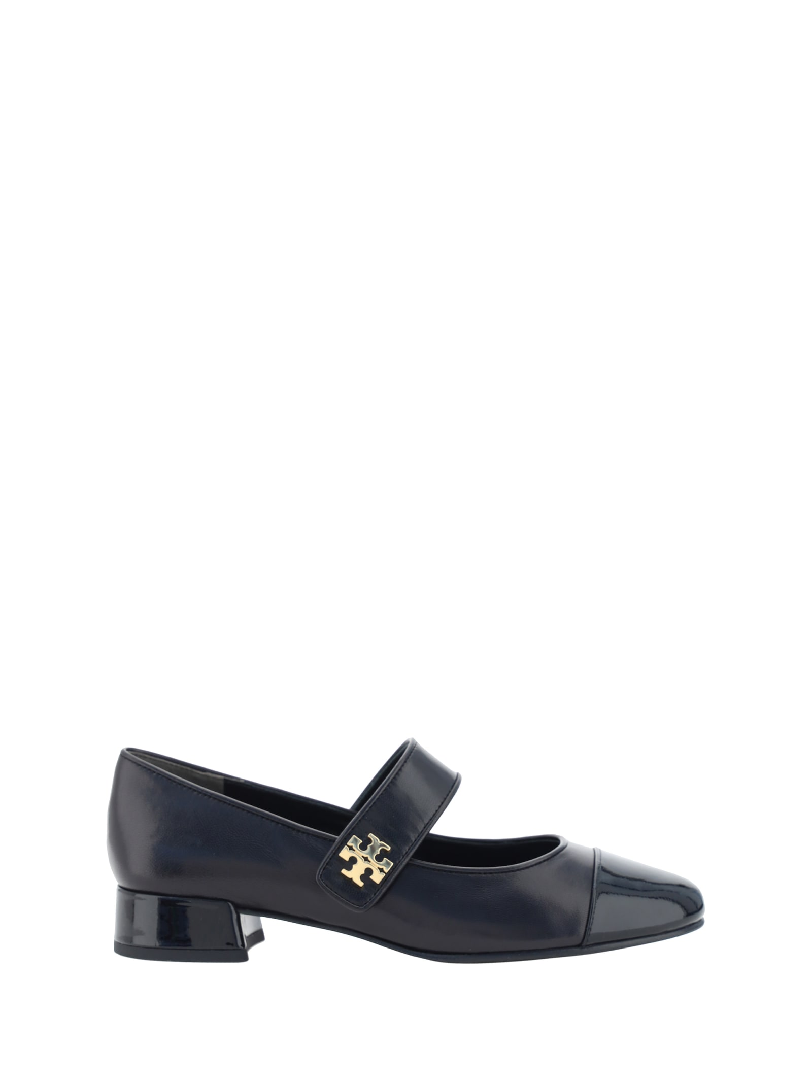 Shop Tory Burch Mary Jane Pumps In Perfect Black / Perfect Black