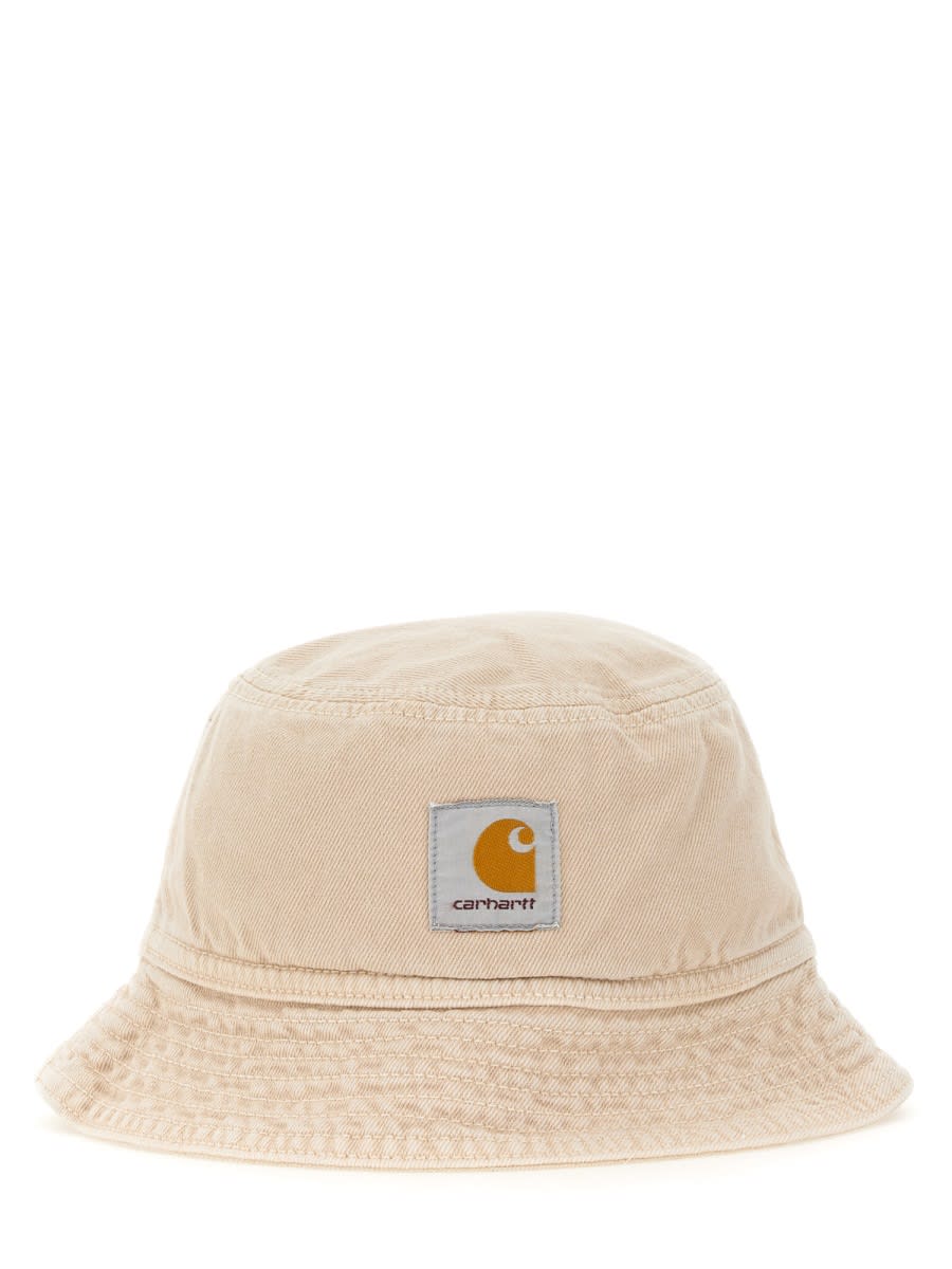 Shop Carhartt Bucket Hat Garrison In Grey