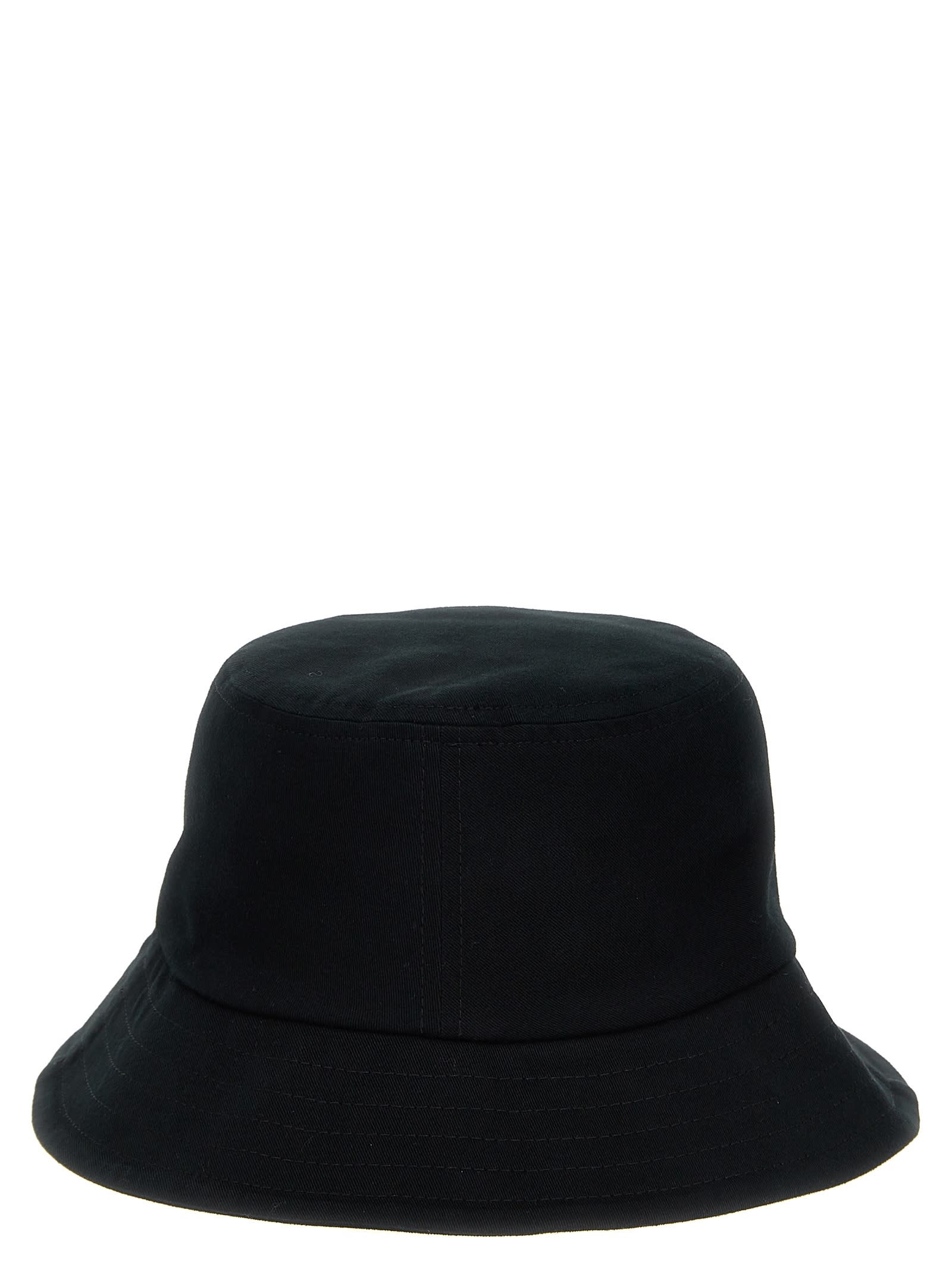 Ami Alexandre Mattiussi Ami Paris 'ami De Coeur' Bucket Hat In Black