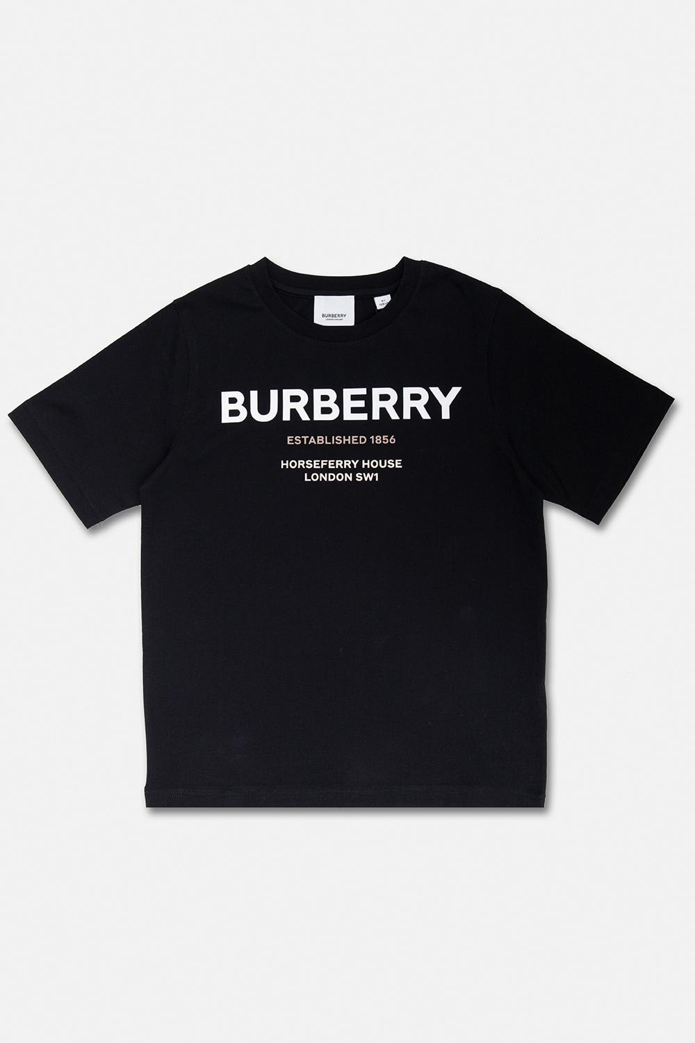 Shop Burberry Cedar T-shirt In Black