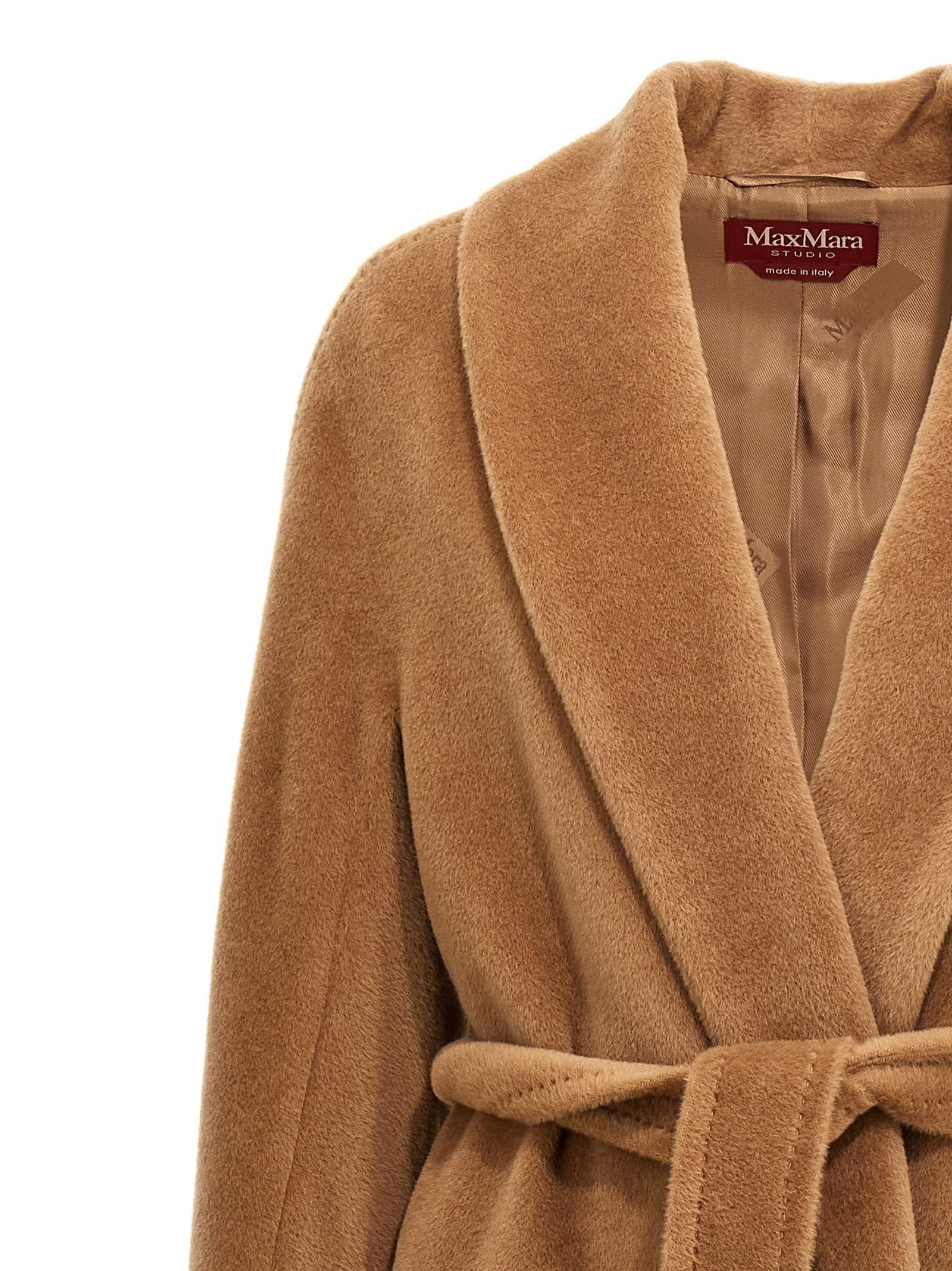 Max Mara Usa Coats And Trench Coats Beige In Neutral