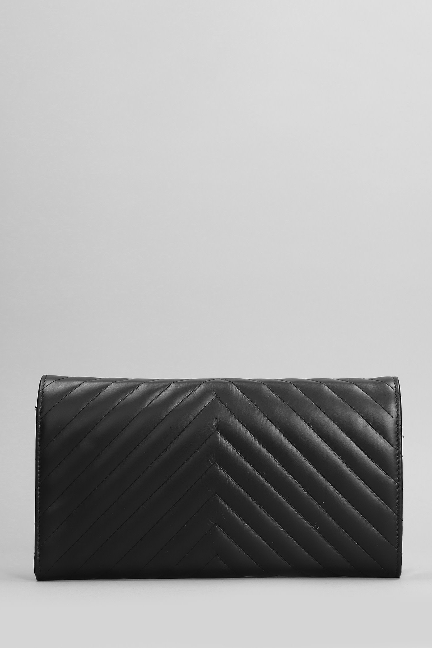 Shop Marc Ellis Cherie Sa Clutch In Black Faux Leather