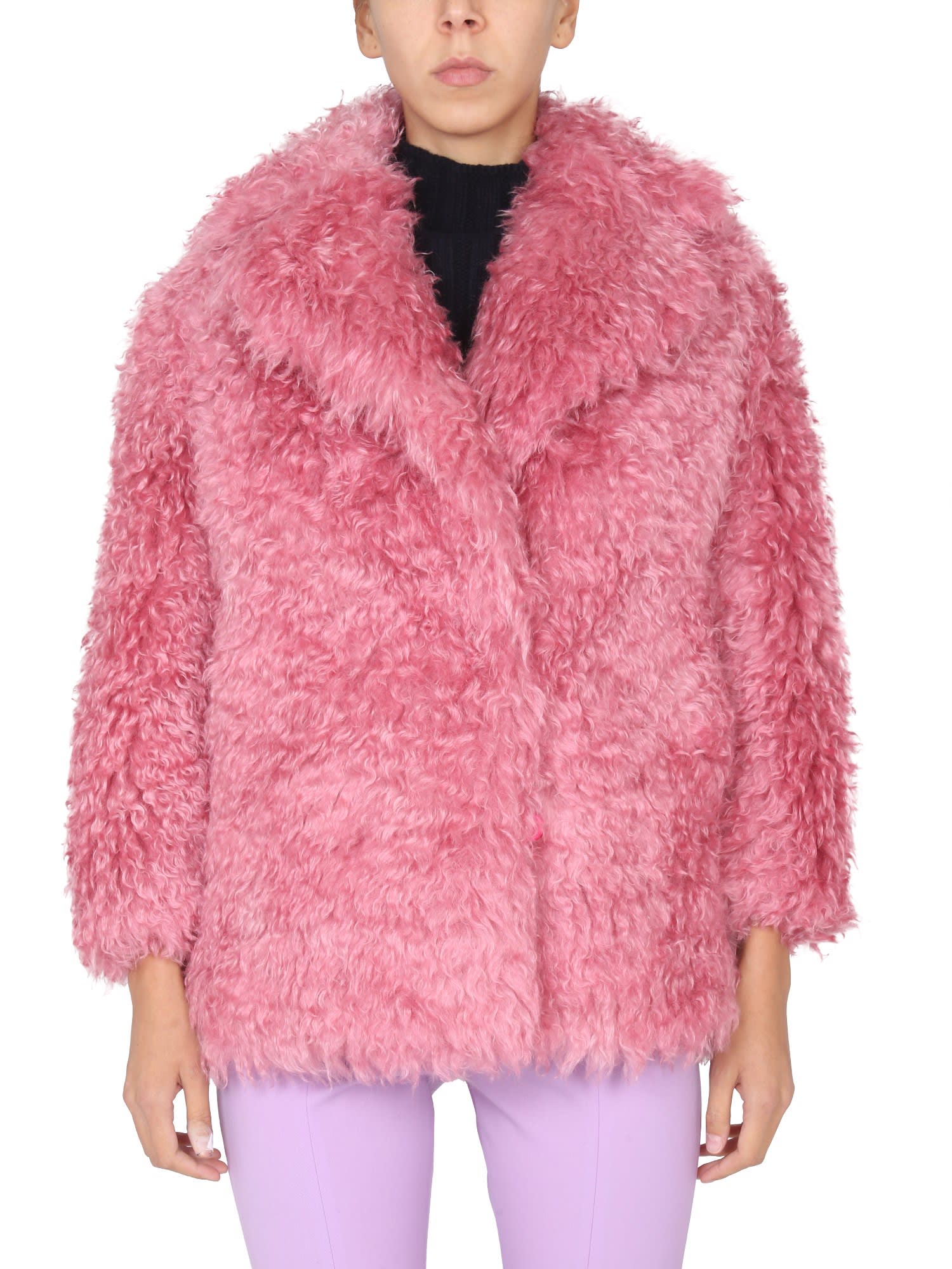 Becagli Since 1944 Mohair Fur In Pink