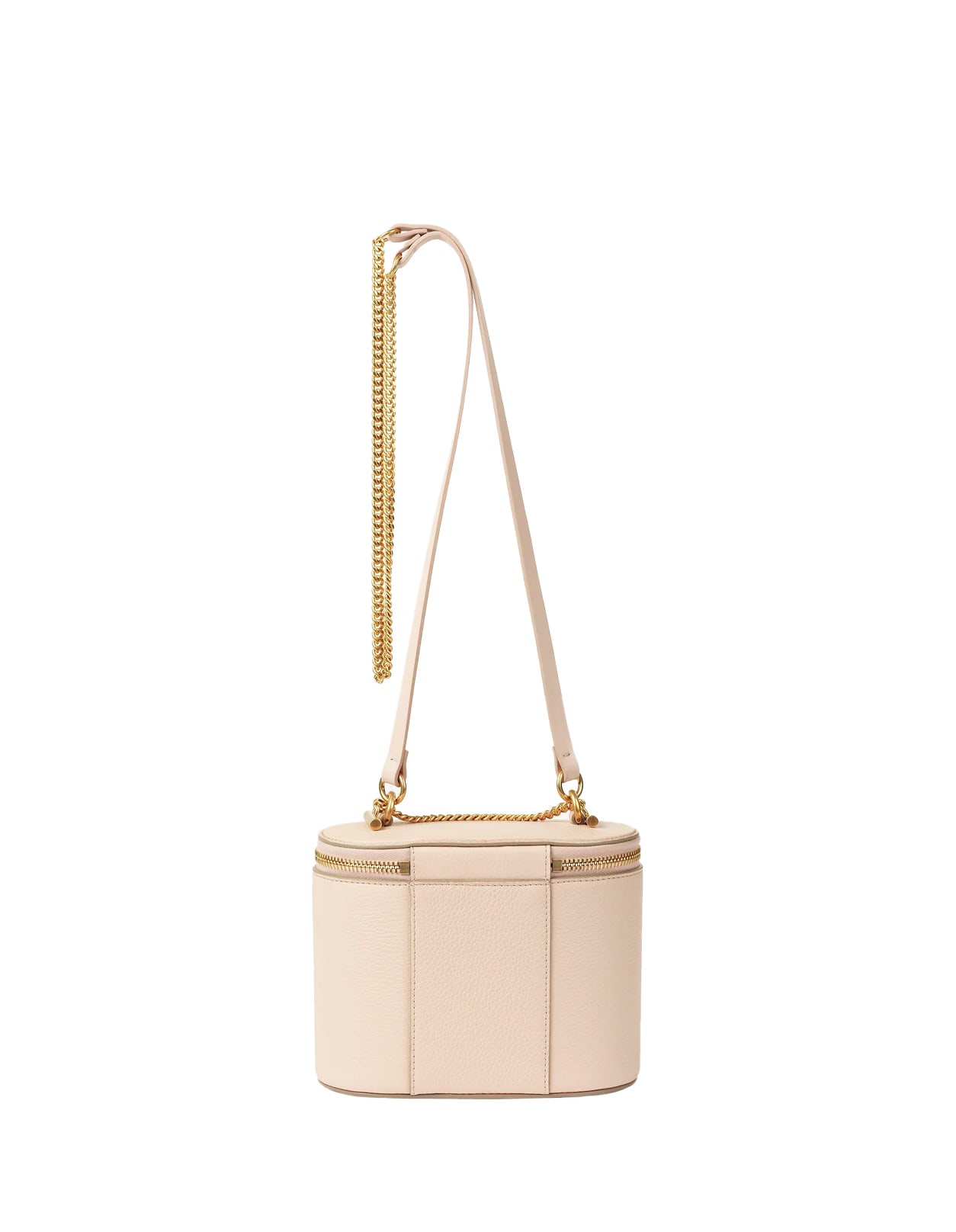 Shop Chloé Cement Pink Mini Marcie Vanity Bag