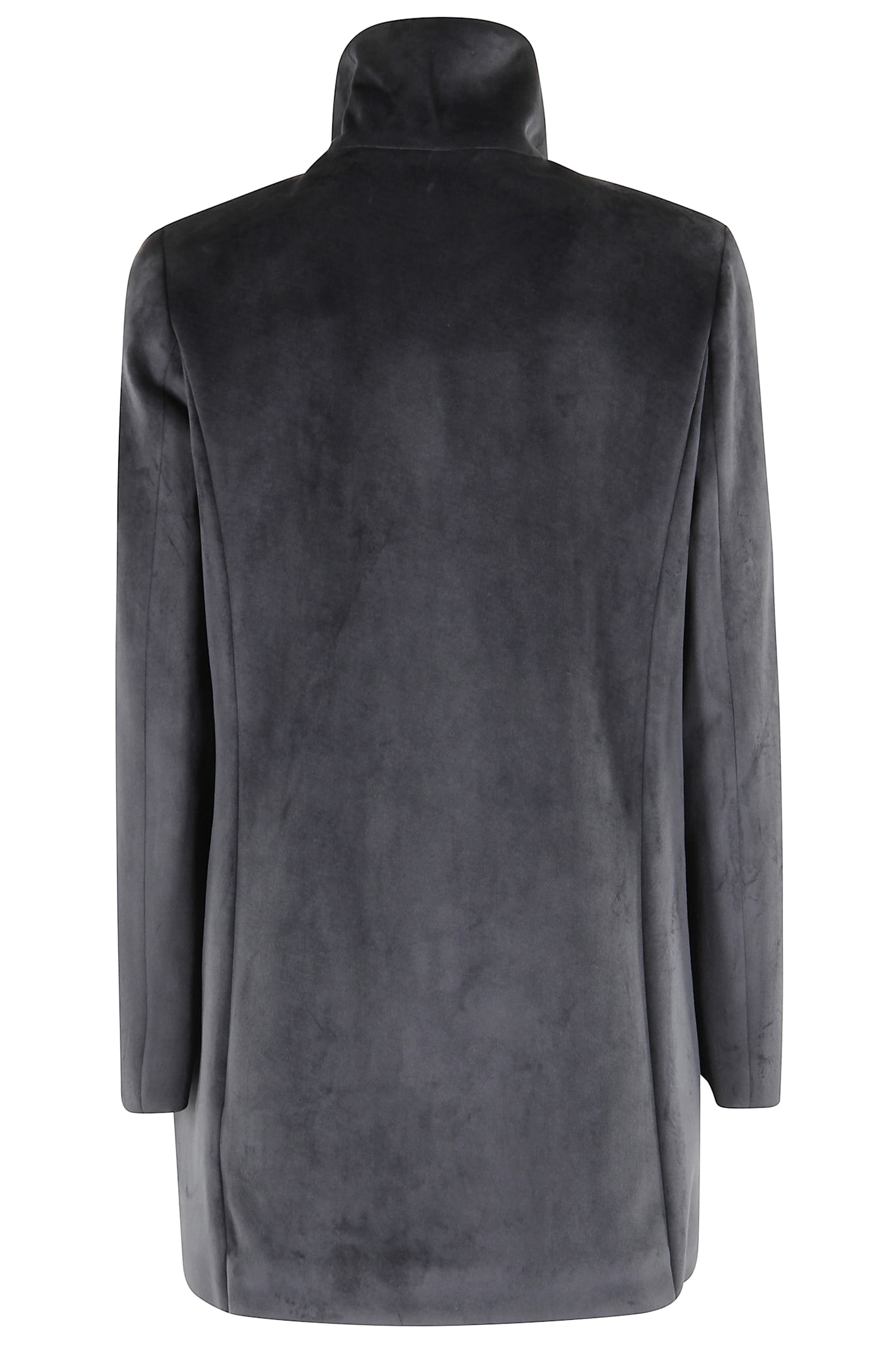 Rrd - Roberto Ricci Design Velour Neo Coat Wom Jkt In Black