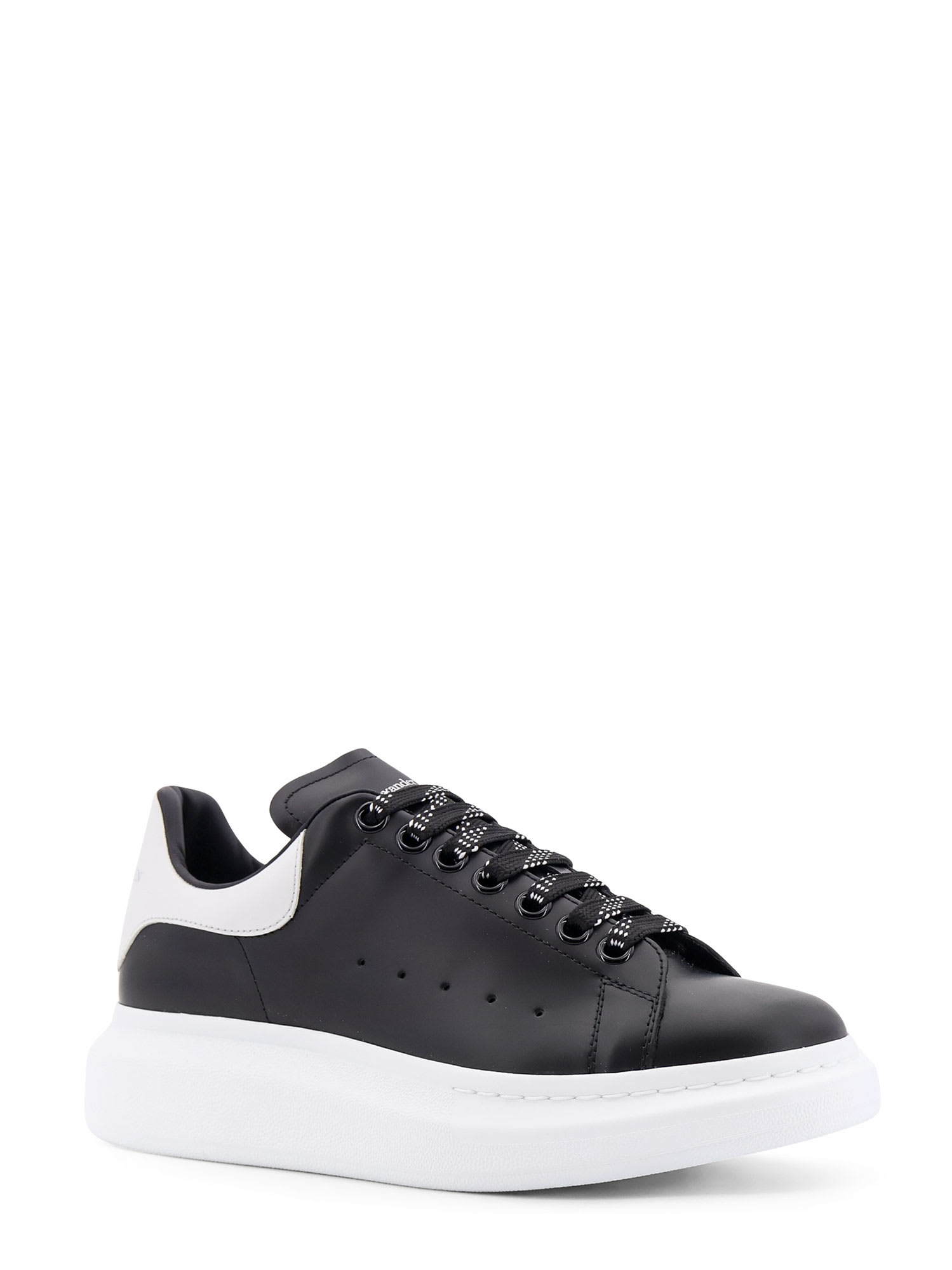 Alexander Mcqueen Men Low-top Leather Sneakers In Animal Print