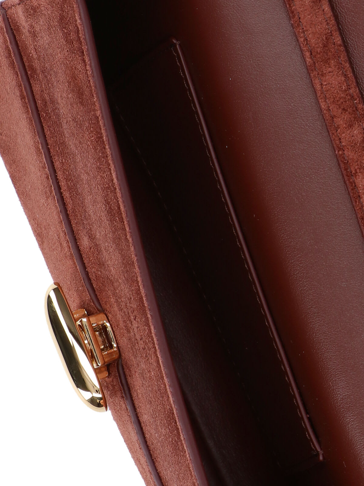 Savette Symmetry Mini Crossbody Bag In Brown