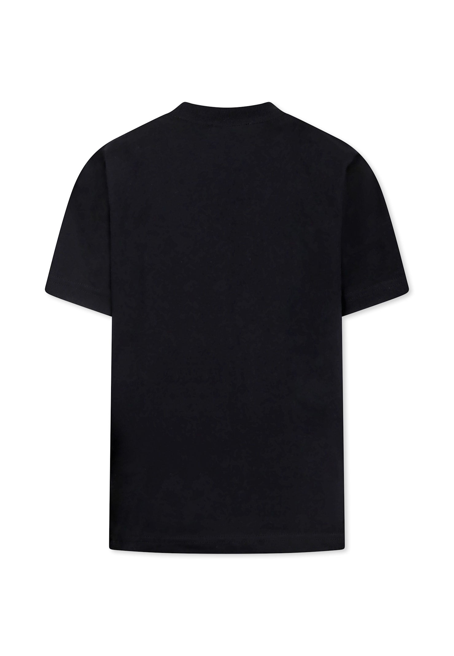 Dsquared2 Black T-shirt For Kids With Logo In Black