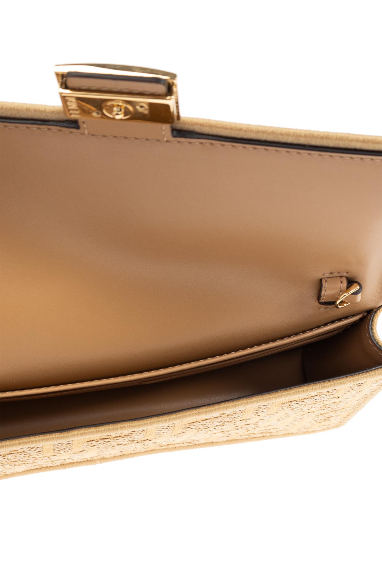 Fendi Wallet On A Chain In Brown