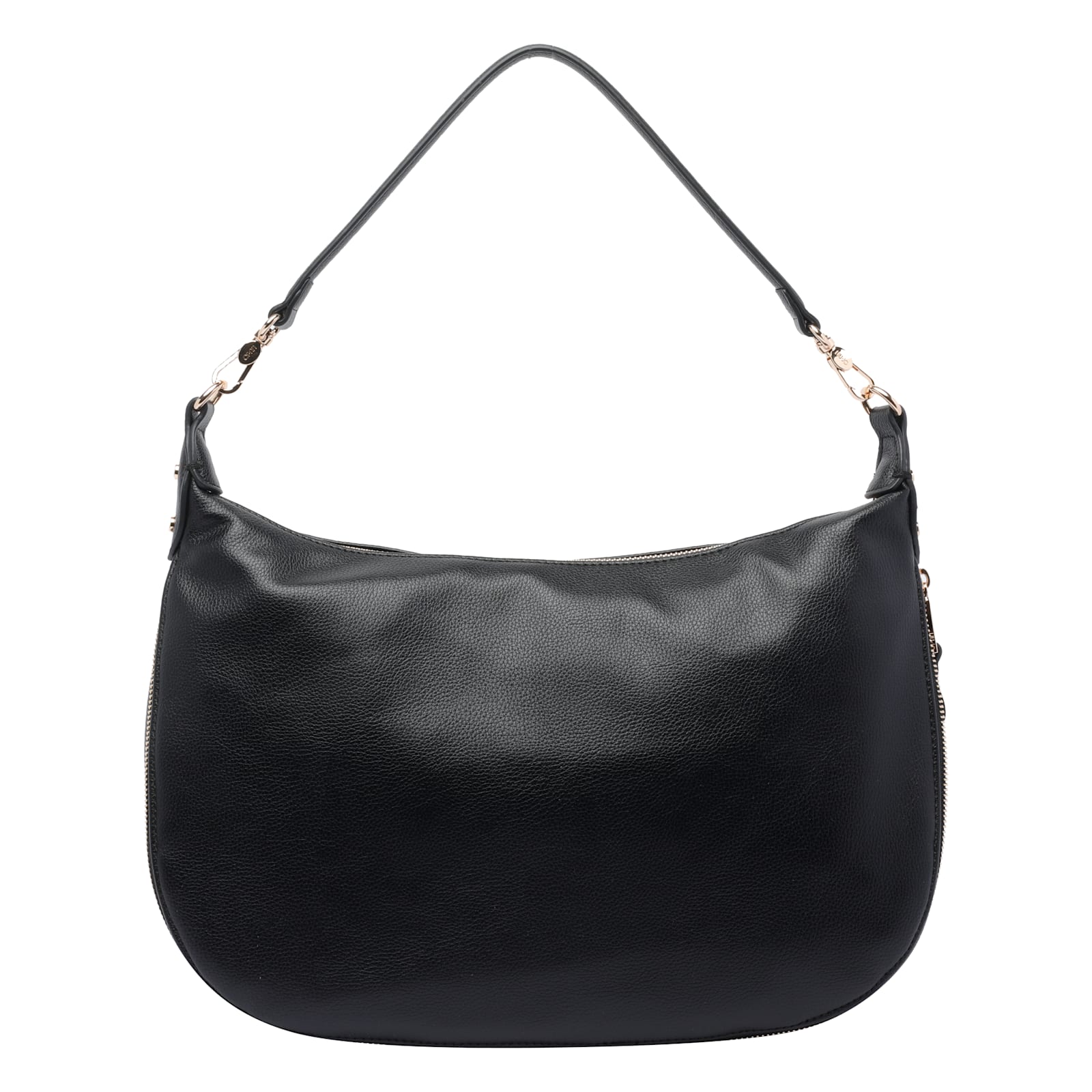 Liu •jo Logo Hobo Bag In Black