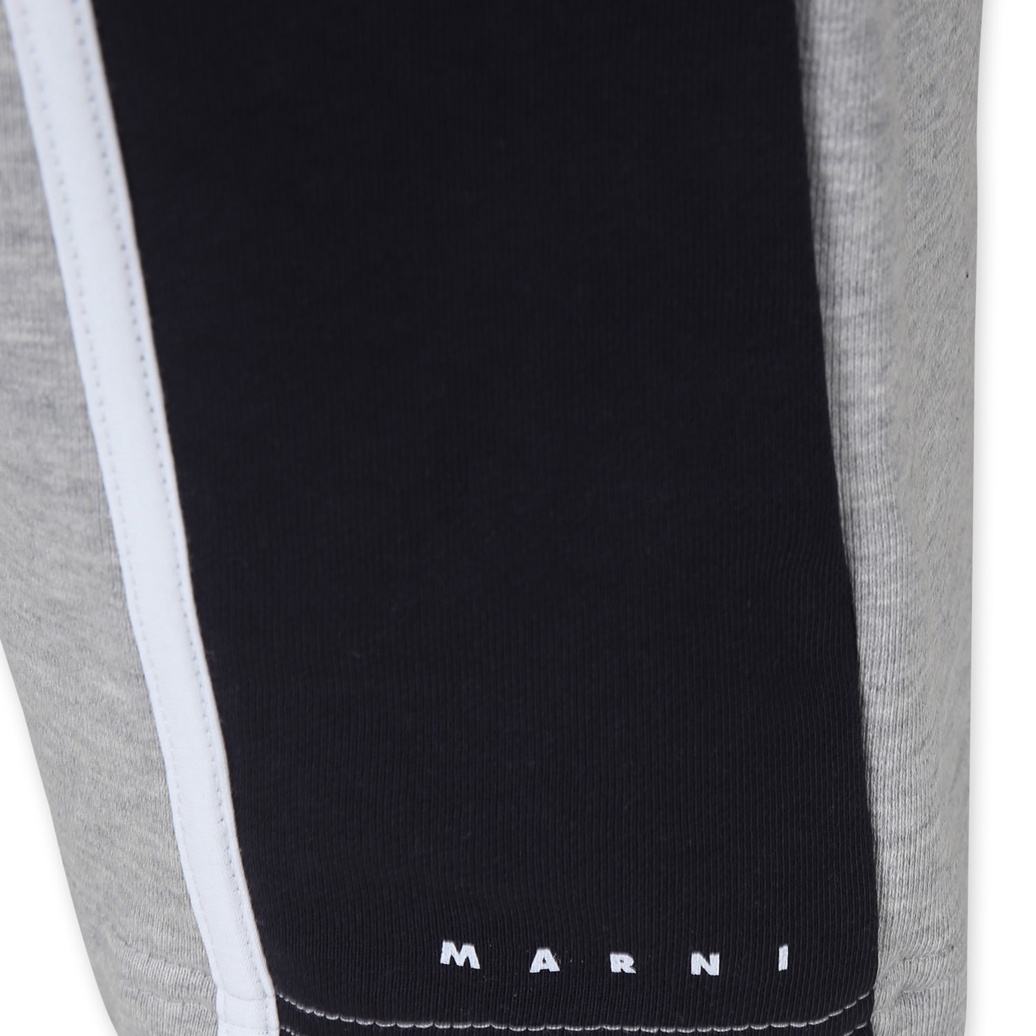 Marni Elastic Waist Shorts In Grey