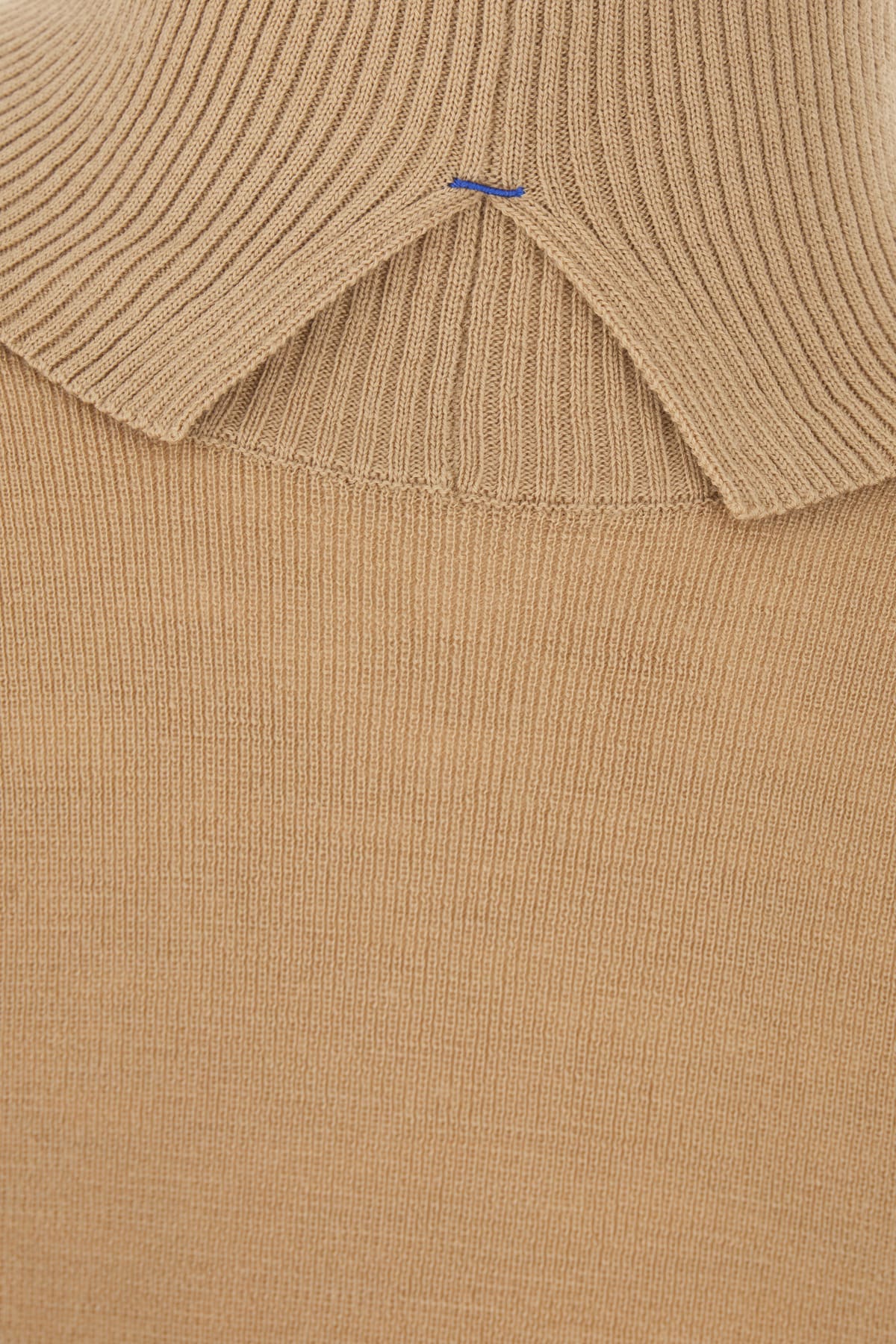 Shop Burberry Beige Wool Sweater In Flax