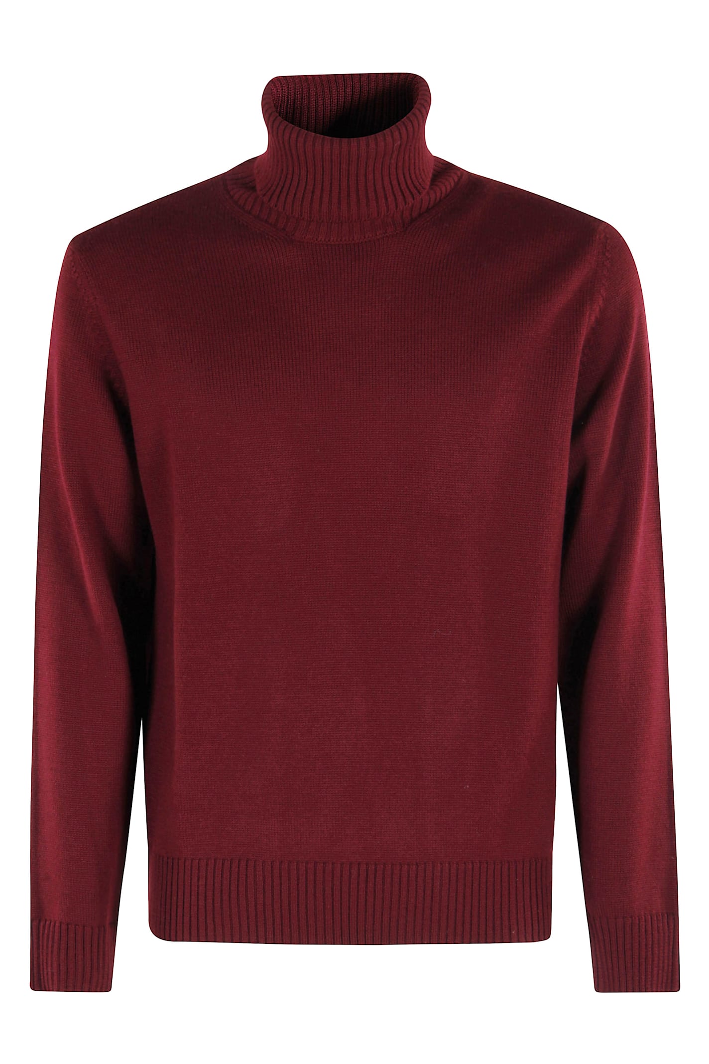 Altea Maglia Collo Alto Merino In Red