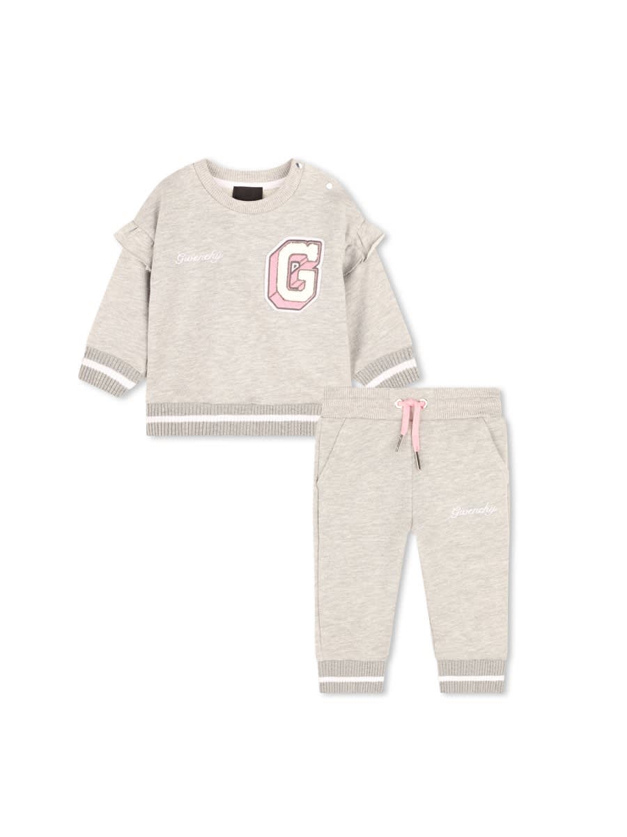 Givenchy Jogging Outfit In Grey