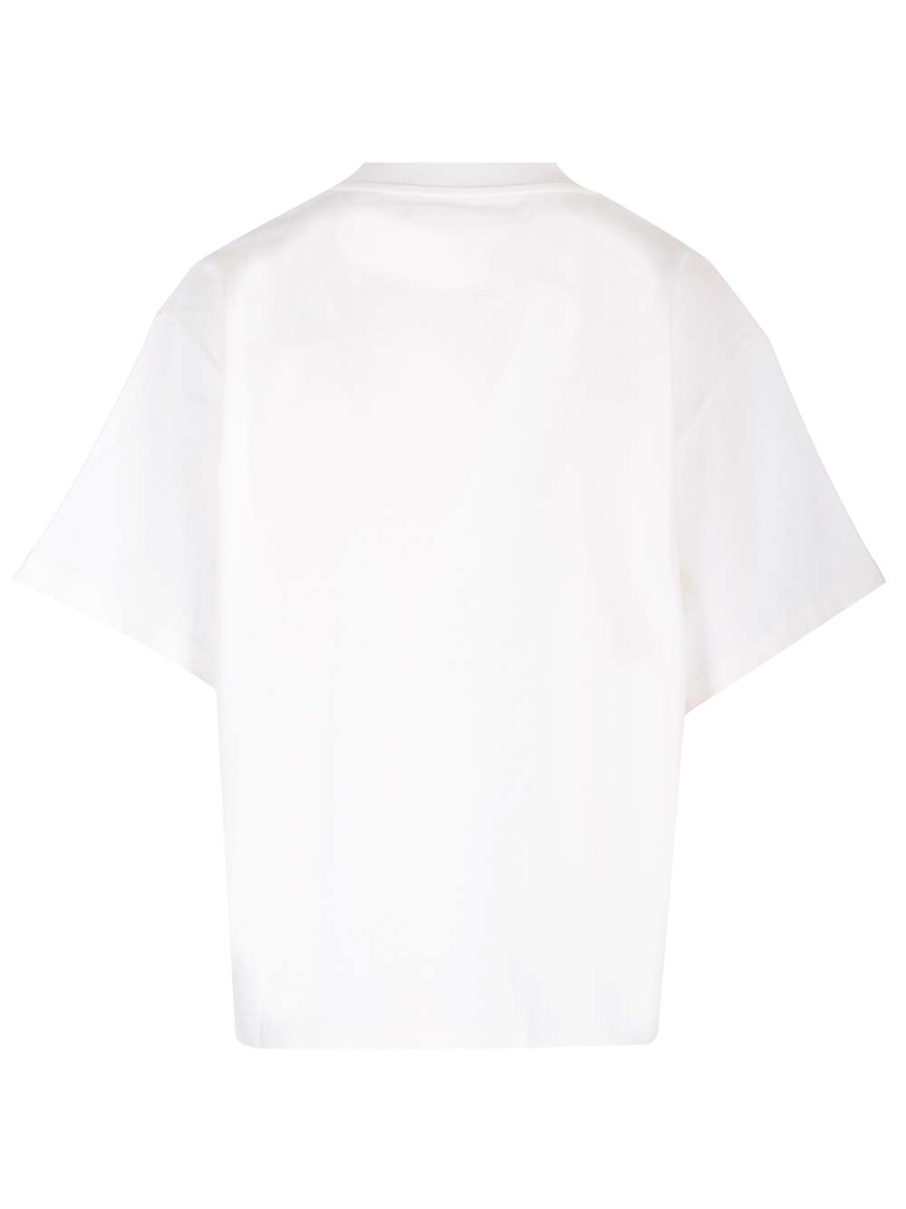 Shop Jil Sander Signature T-shirt In White