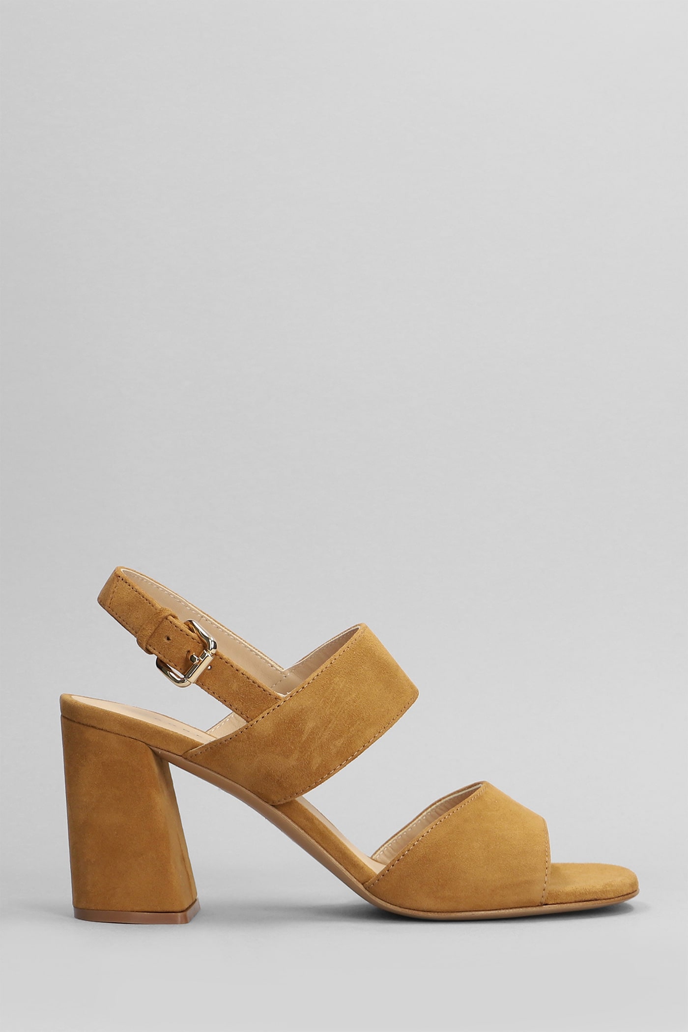 Bucaneve Sandals In Leather Color Suede