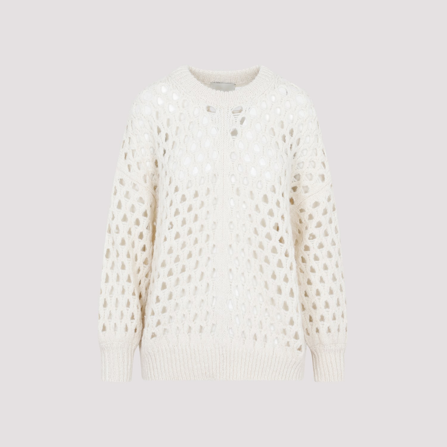 Shop Isabel Marant Tane Sweater In Ec Ecru