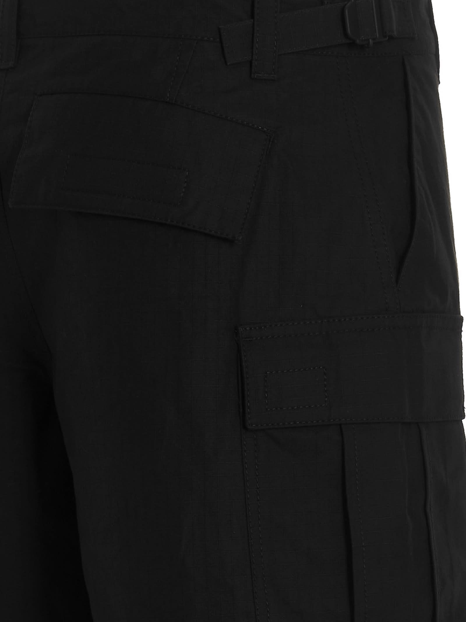 Shop Wardrobe.nyc Cargo Pants In Black