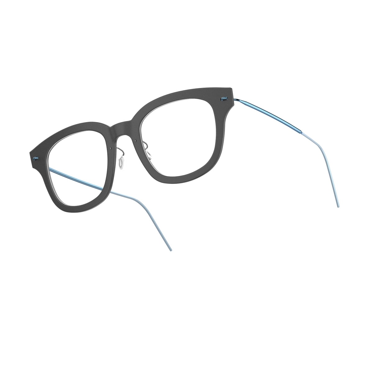 Lindberg N.o.w. 6633 D16 P80 804 Nero Matte Glasses In Gray