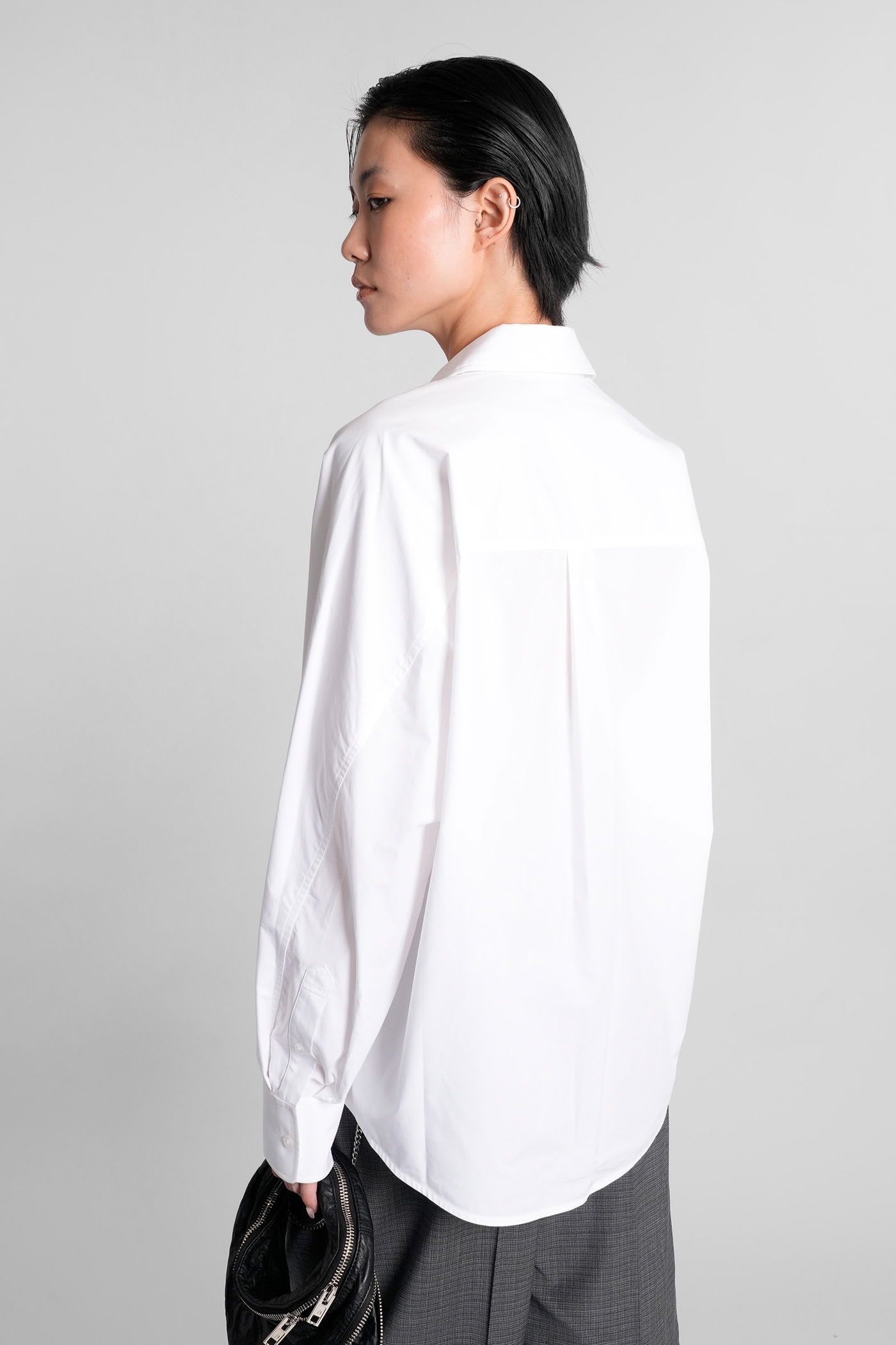 Alexander Wang Shirt In White Cotton In White