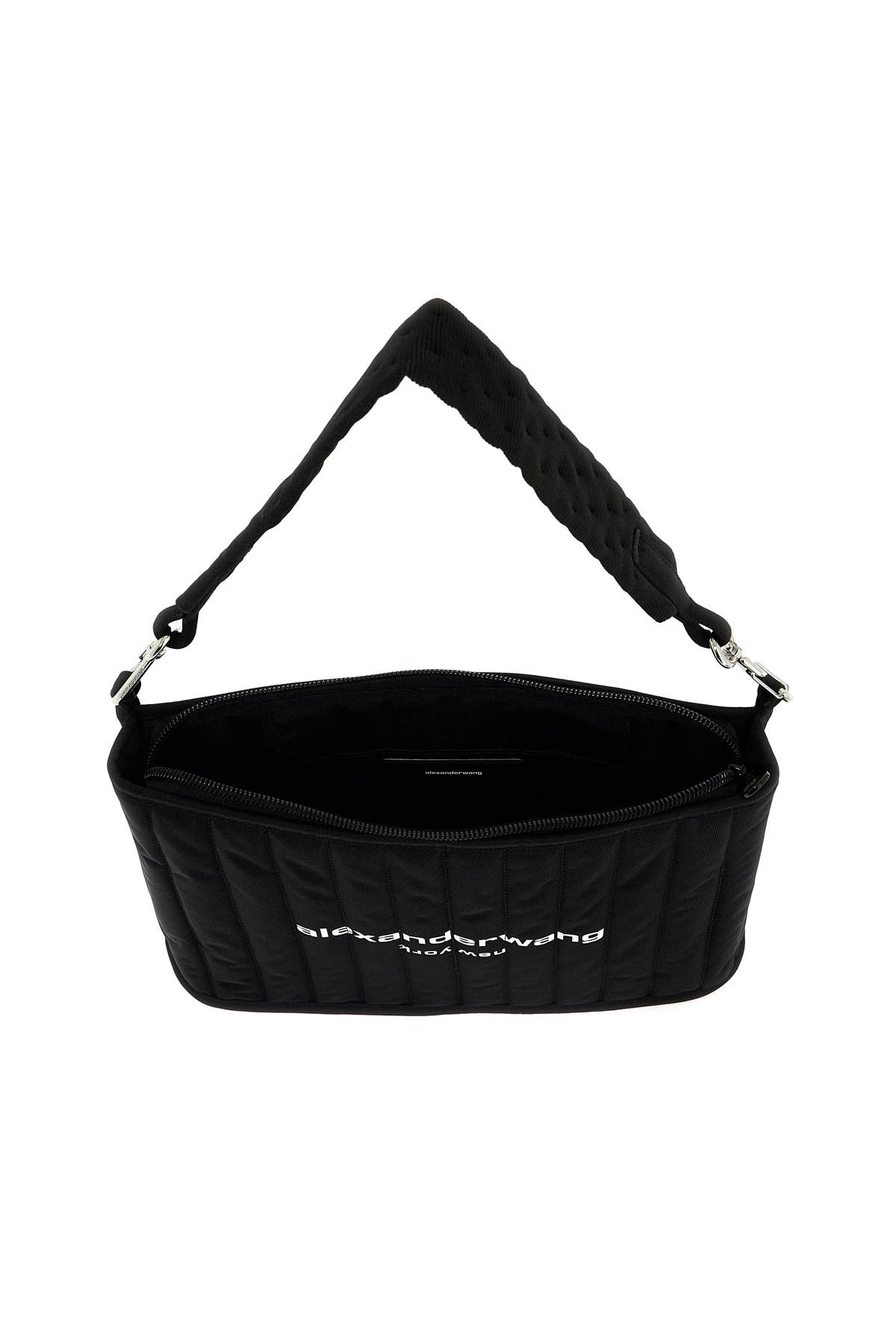 Shop Alexander Wang Elite Tech Nylon Shoulder Bag In Black (black)