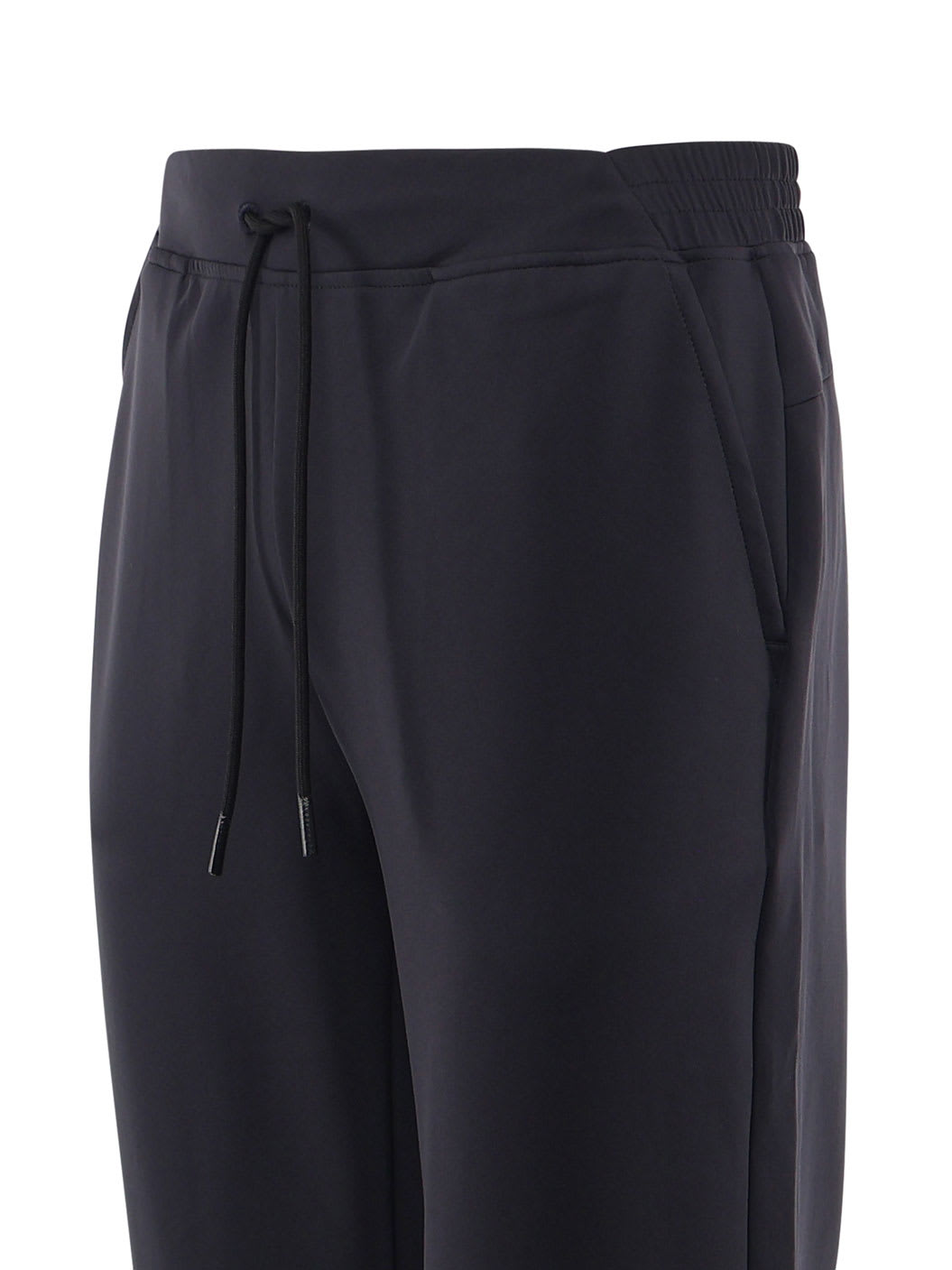 Mc2 Saint Barth Drawstring-waist Trousers In Blue Navy