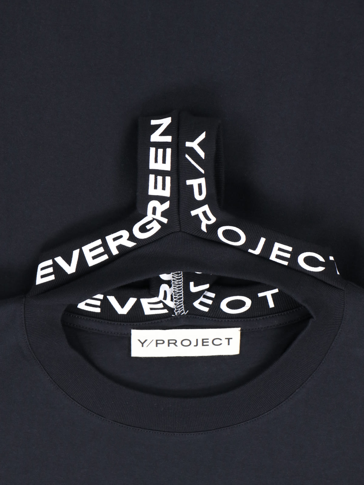 Shop Y/project Basic Logo T-shirt In Black