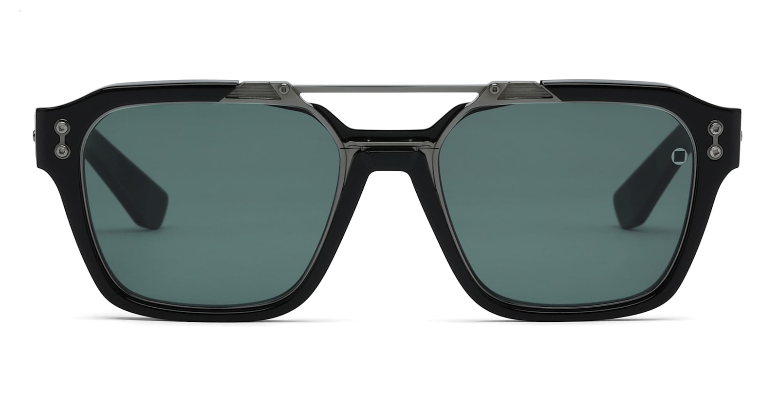Akoni Discovery - Black / Black Rhodium Sunglasses In Brown