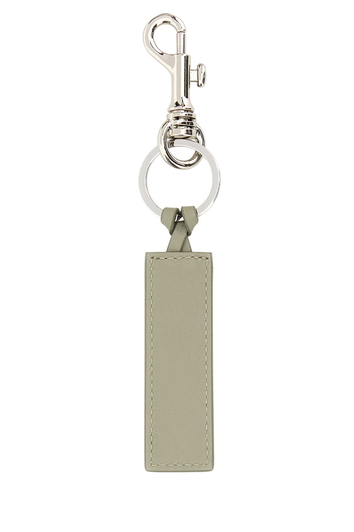 Apc Key Ring Leather Rectangular Shape In Verttaupe