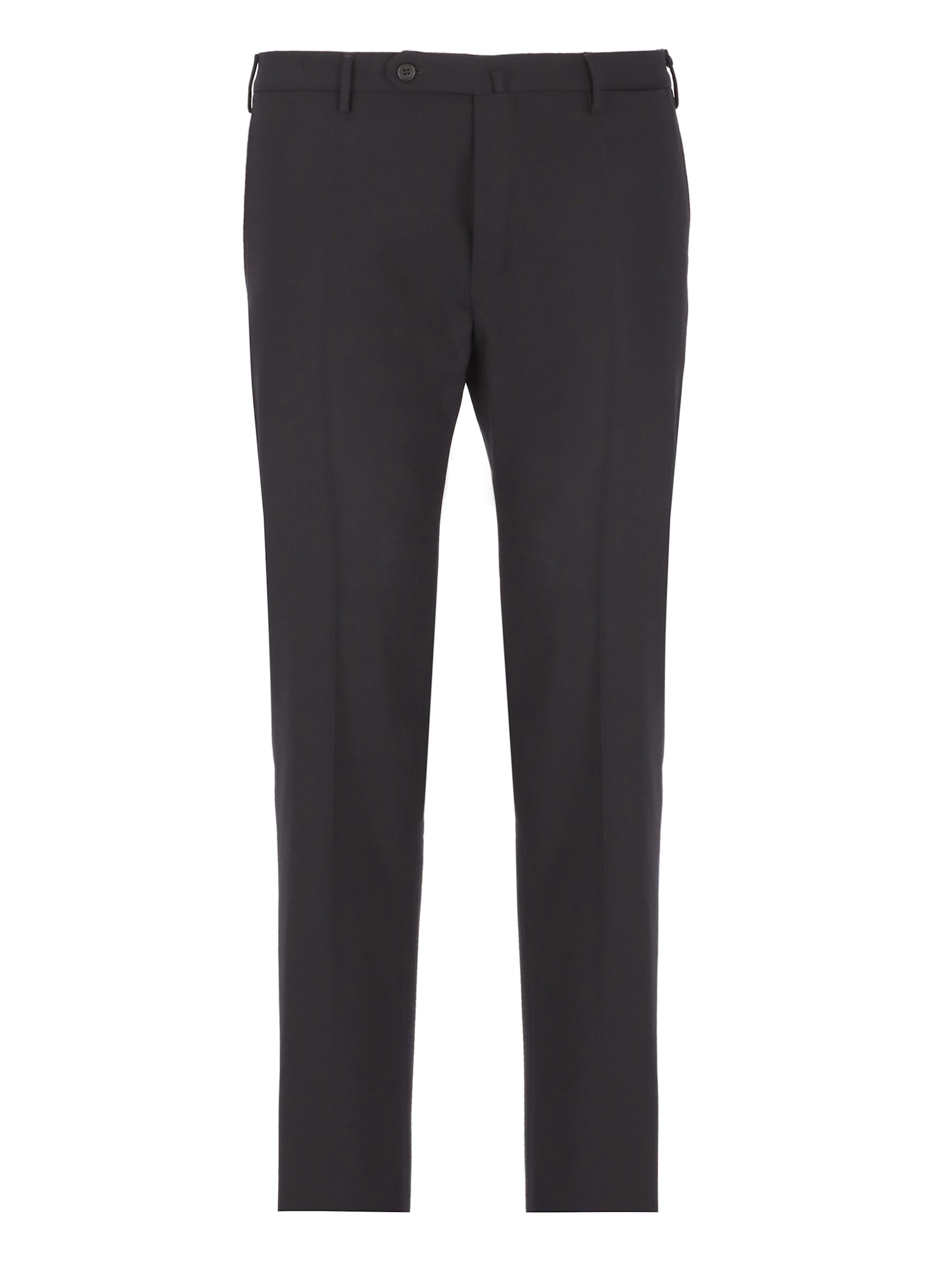 INCOTEX VIRGIN WOOL TROUSERS 