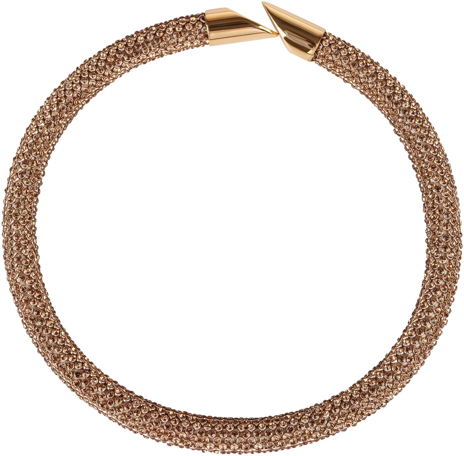 Shop Rabanne Gold Pixel Necklace