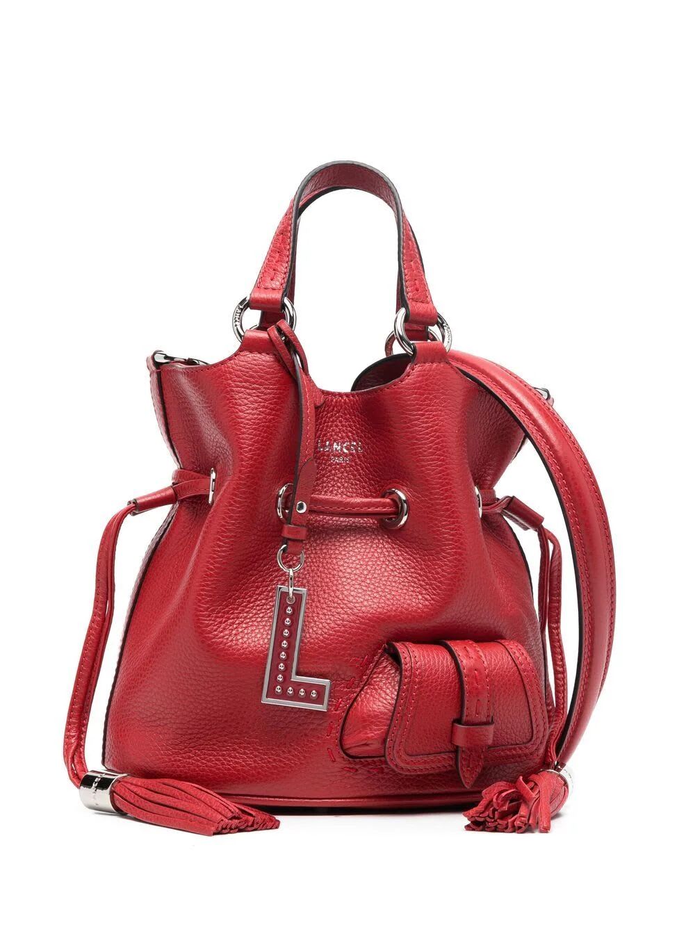 Shop Lancel Premier Flirt De Bag In Ir Red