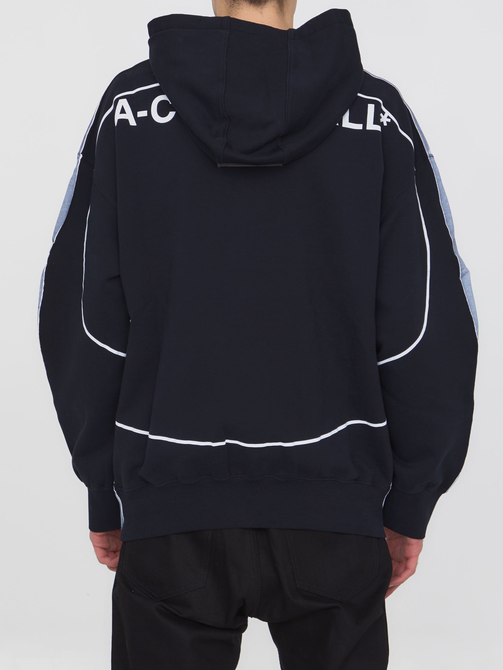 Shop A-cold-wall* Exposure Hoodie In Black