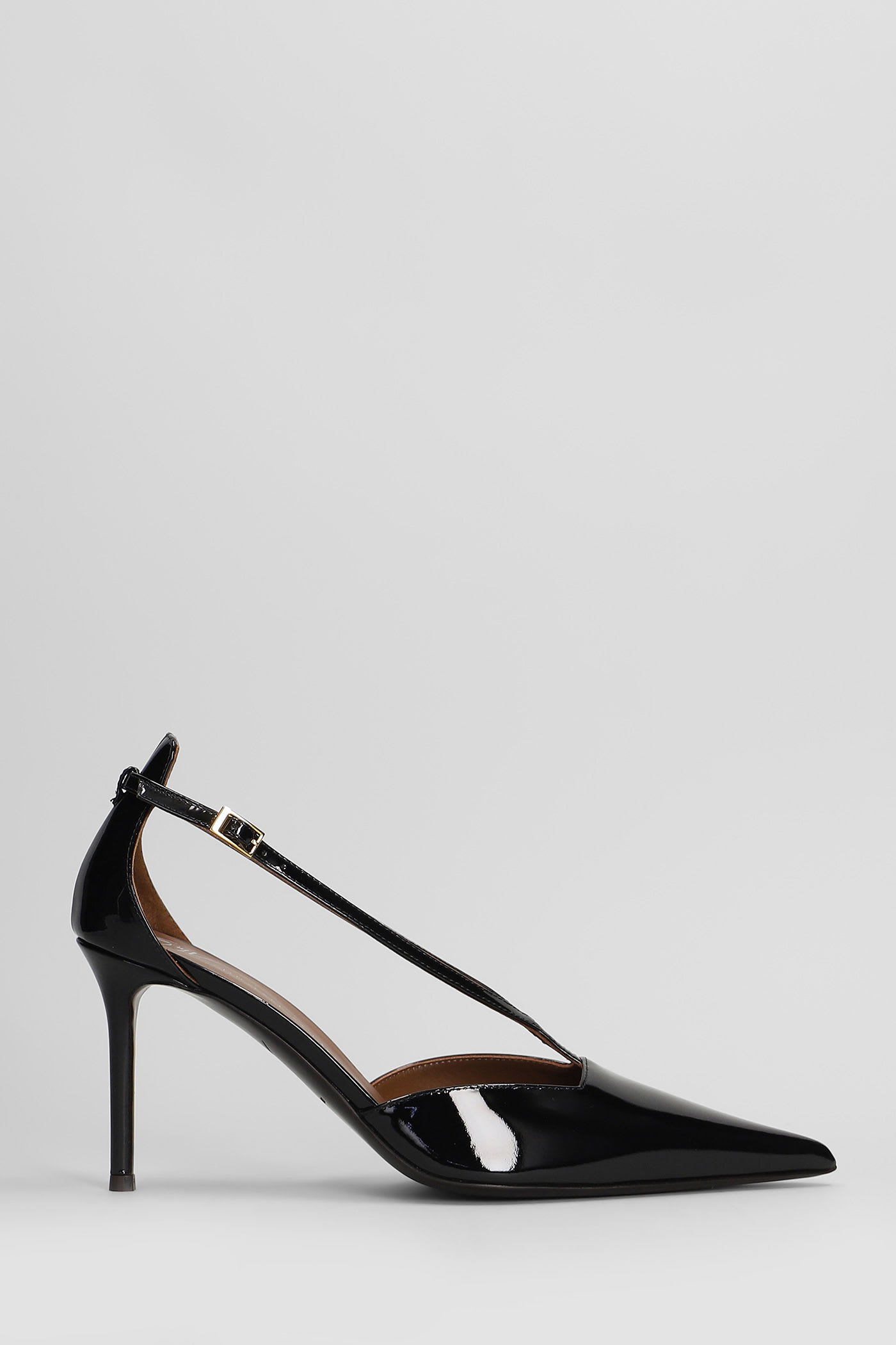Raquel 85 Pumps In Black Patent Leather