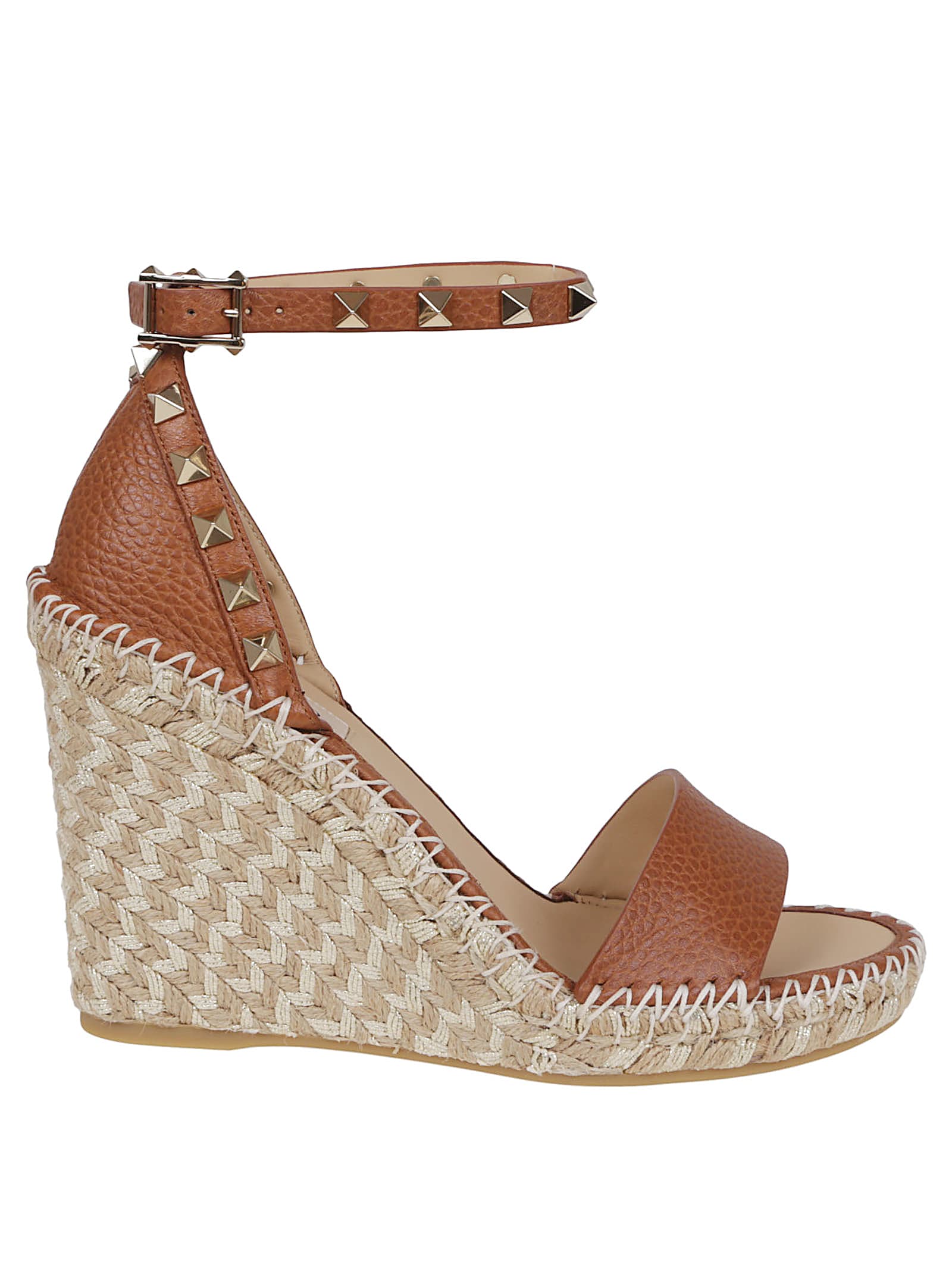 Wedge Espadrillas Rockstud Double T. 15/105