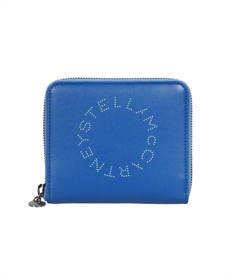 Stella Mccartney Stella Logo Alter-nappa Wallet In Blue
