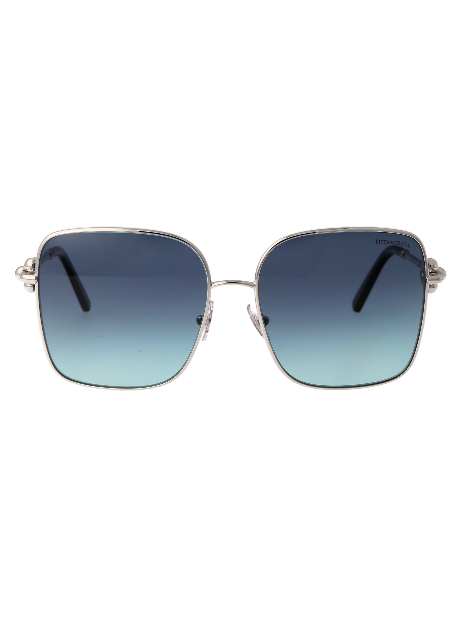 Shop Tiffany &amp; Co. 0tf3094 Sunglasses In 60019s Silver