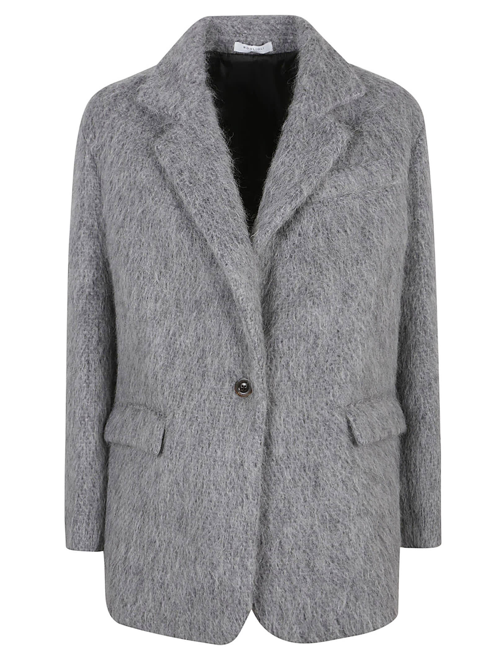 Shop Boglioli Jackets Grey