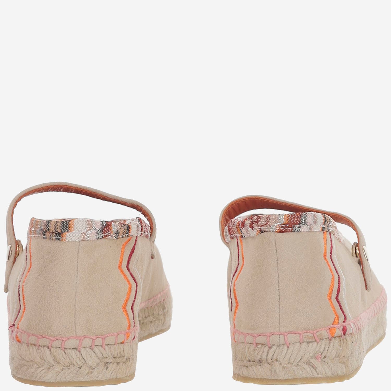 MISSONI VISCOSE-BLEND ESPADRILLES WITH ZIGZAG PATTERN