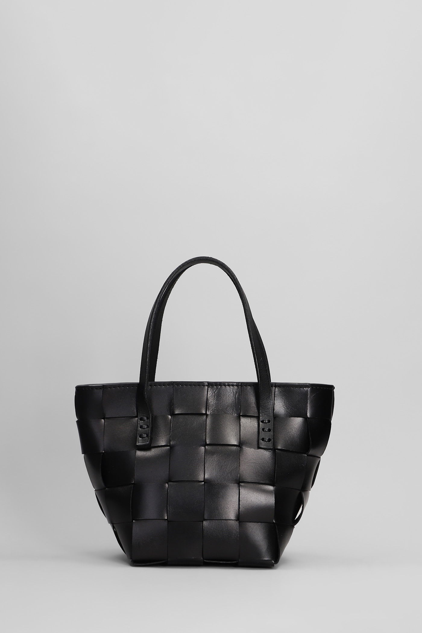Dragon Diffusion Japan Mini Shoulder Bag In Black Leather In Black