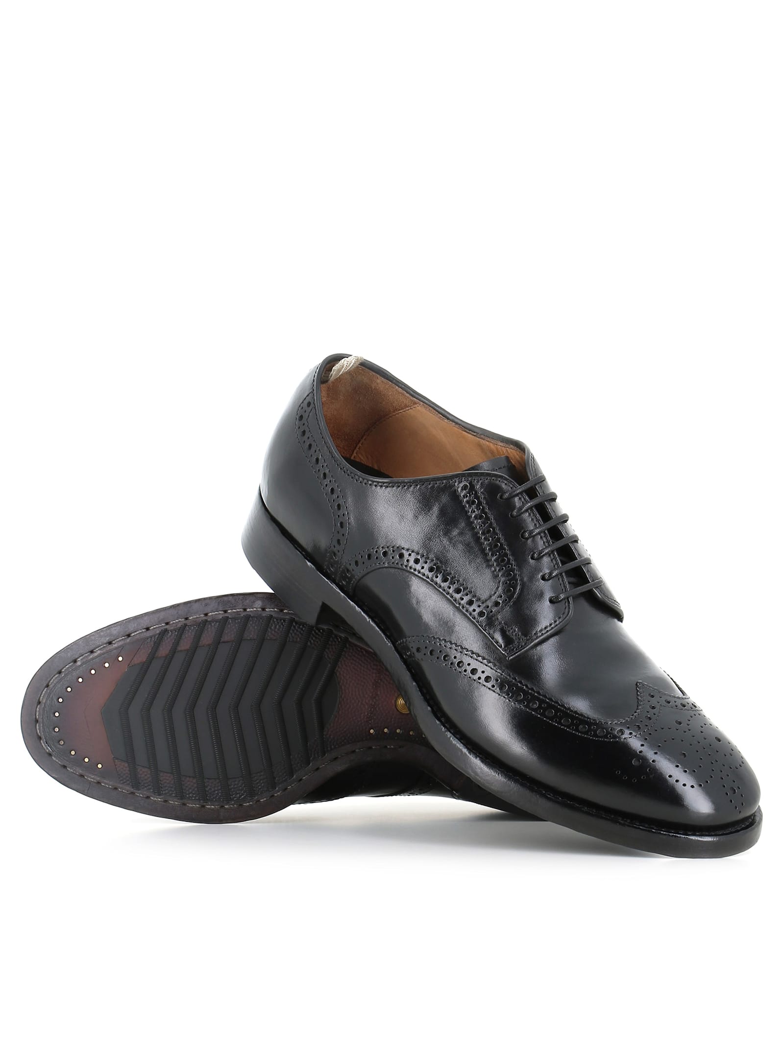 Officine Creative Brogue Providence/006 In Black