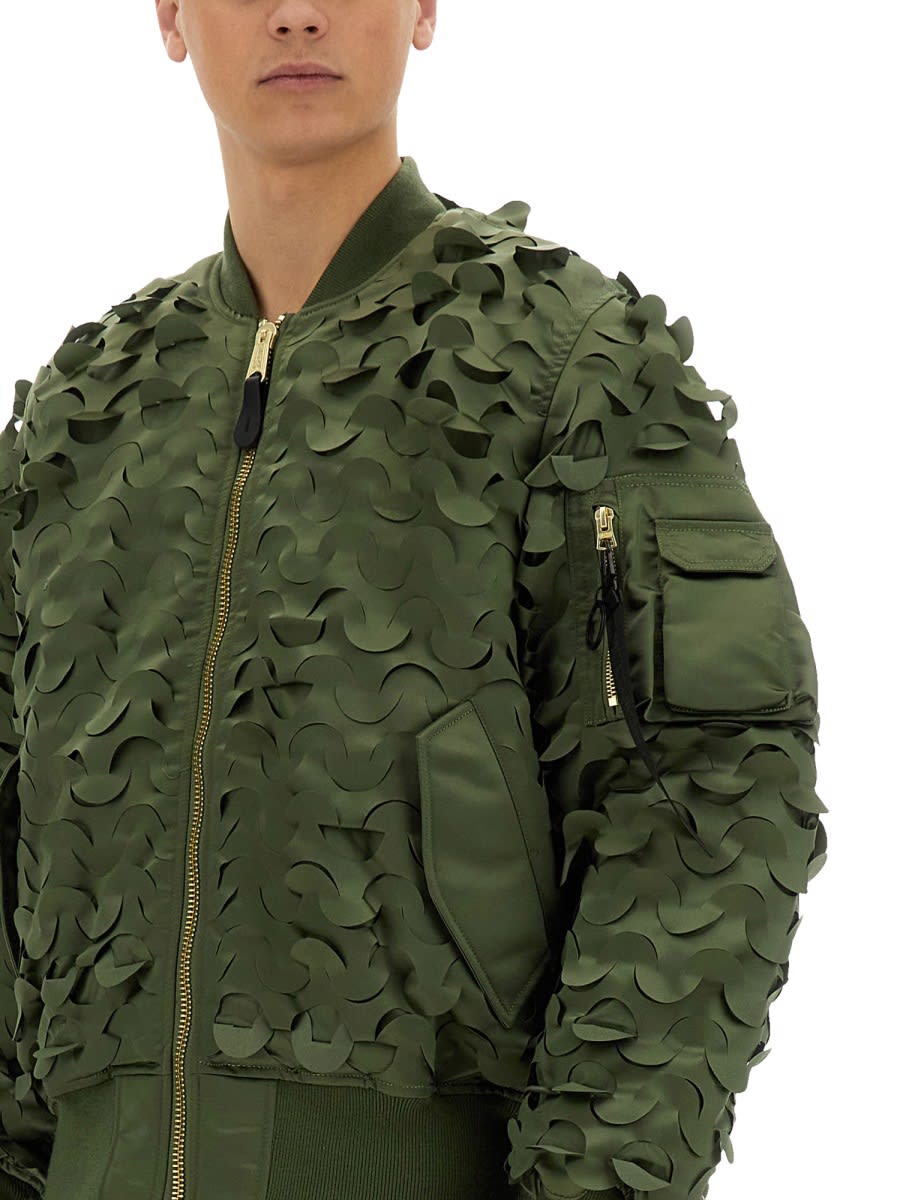 Shop Alpha Industries Flight Jacket Ma-1 Ulcans In Green