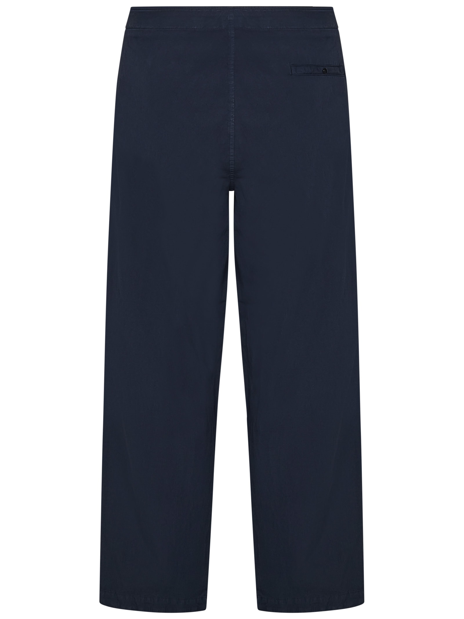 Shop C.p. Company Trousers In Blue