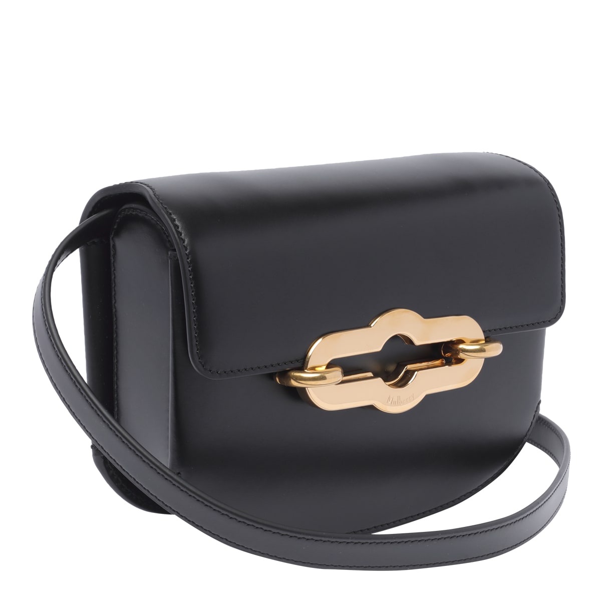 Shop Mulberry Small Pimlico Satchel Bag In Black