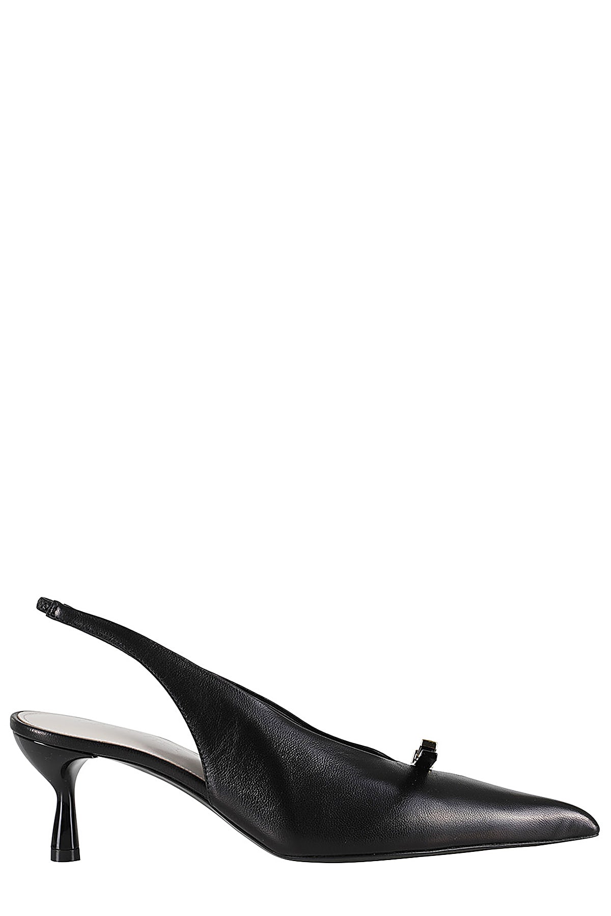 Lanvin 60mm Leather Pumps In Black