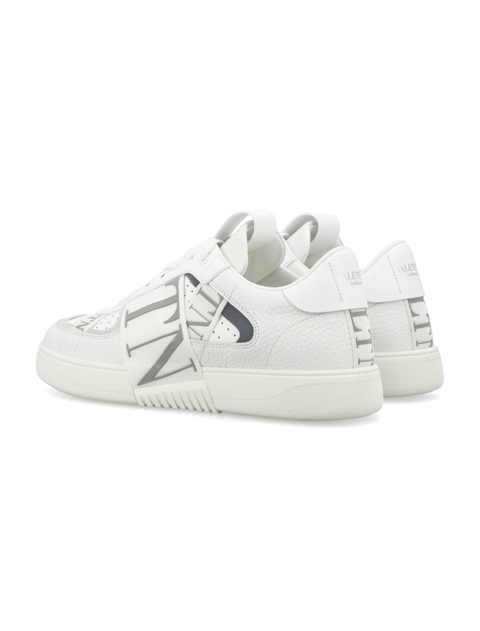 Shop Valentino Vl7n Sneakers In Bianco/bia-pastel Grey/bia/ghiaccio