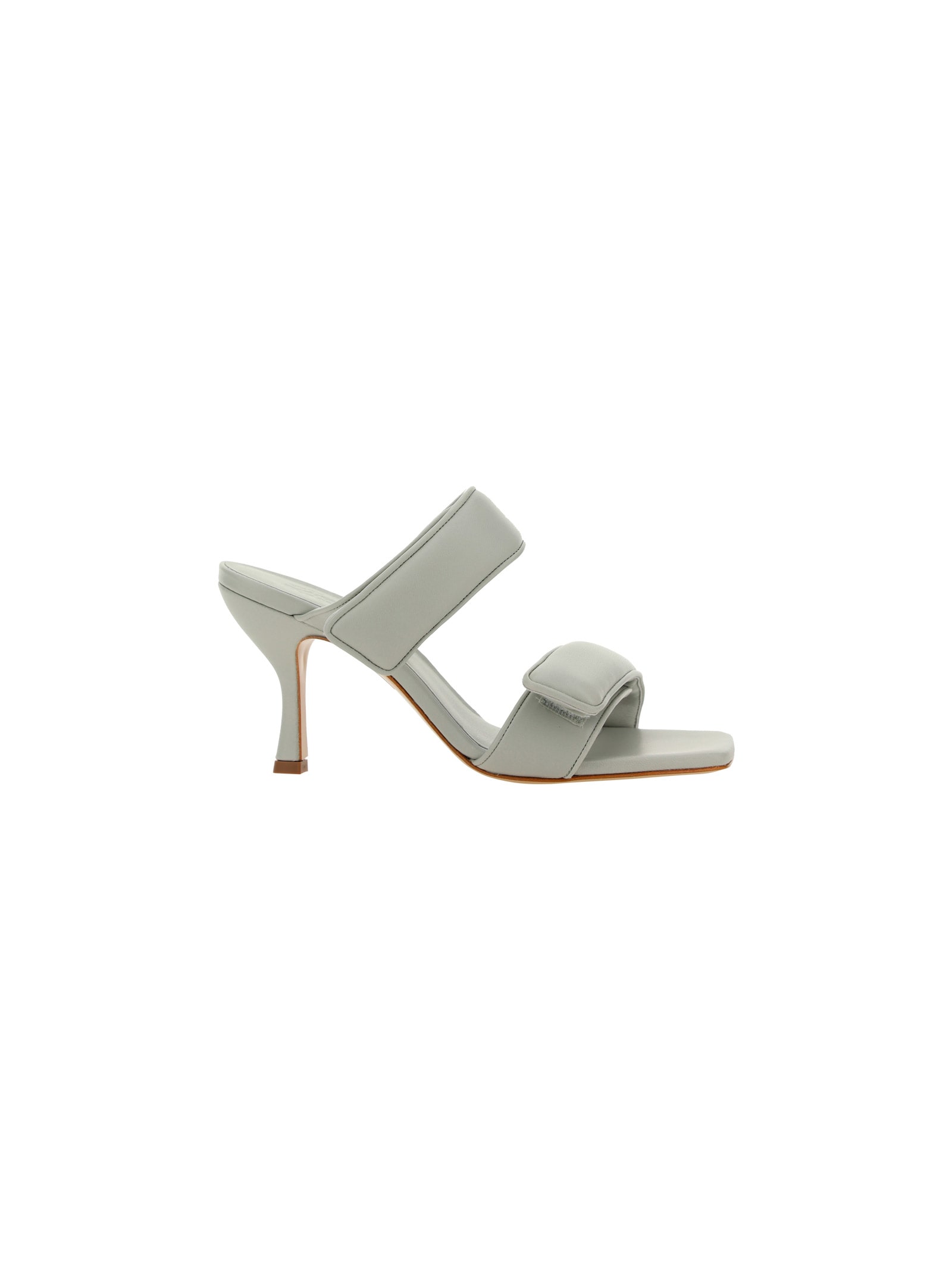 Shop Gia Borghini Gia X Pernille Perni Sandal In Stone Grey